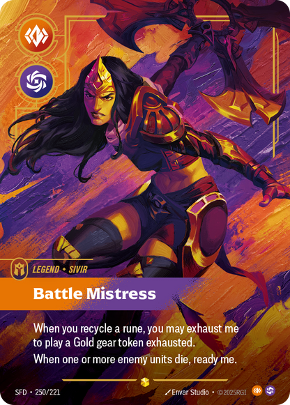 Battle Mistress SFD 250/221 Chinese Version