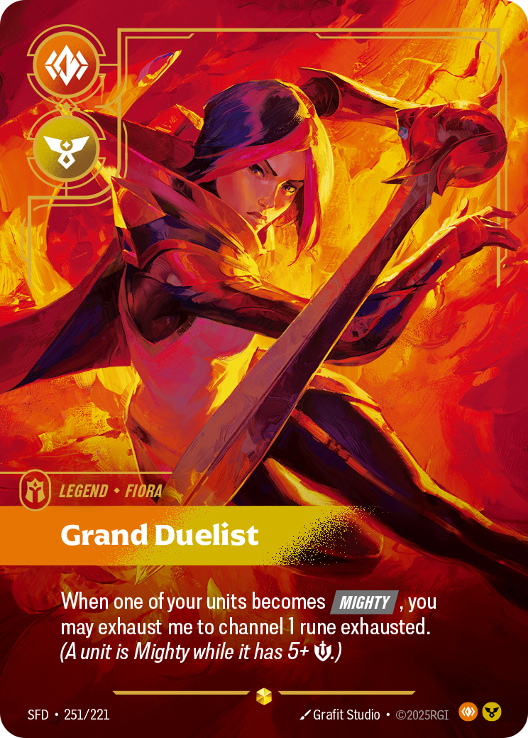 Grand Duelist SFD 251/221 Chinese Version