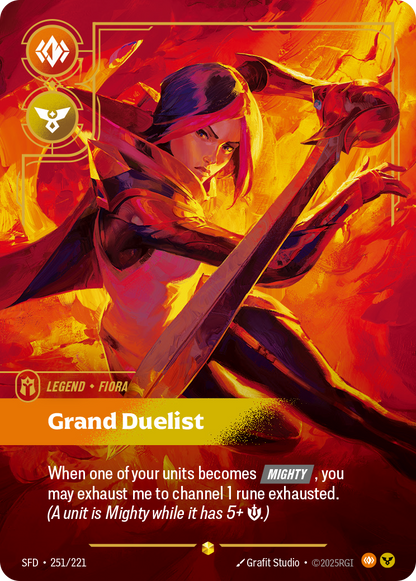 Grand Duelist SFD 251/221 Chinese Version