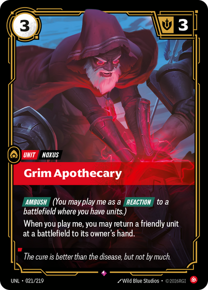 Grim Apothecary UNL 021/219 Chinese Version