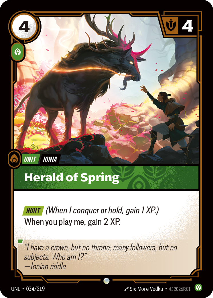 Herald of Spring UNL 034/219 Chinese Version