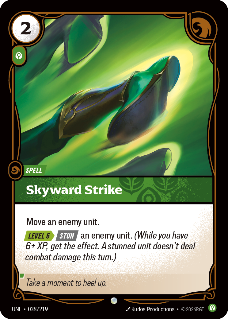 Skyward Strike UNL 038/219 Chinese Version