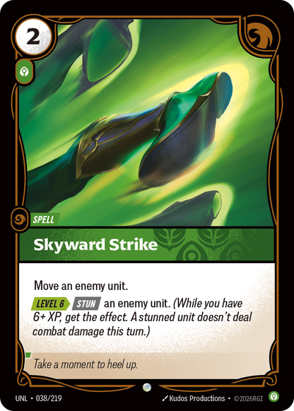 Skyward Strike UNL 038/219 Chinese Version