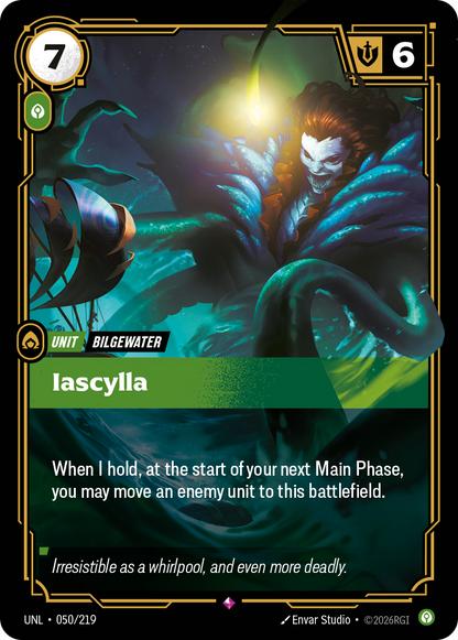Iascylla UNL 050/219 Chinese Version