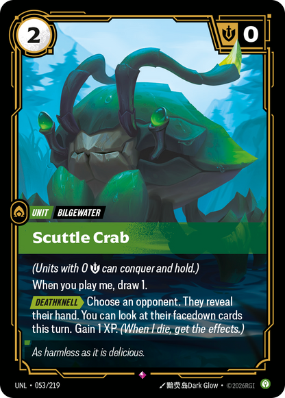 Scuttle Crab UNL 053/219 Chinese Version