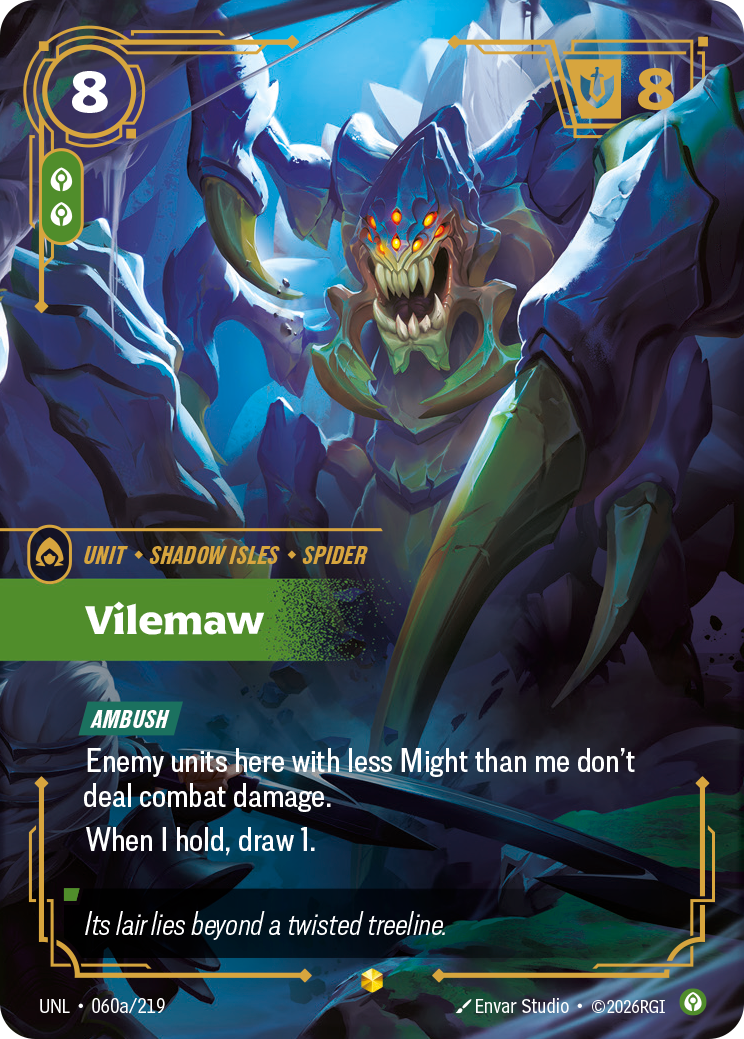 Vilemaw UNL 060a/219 Alt Art Chinese Version