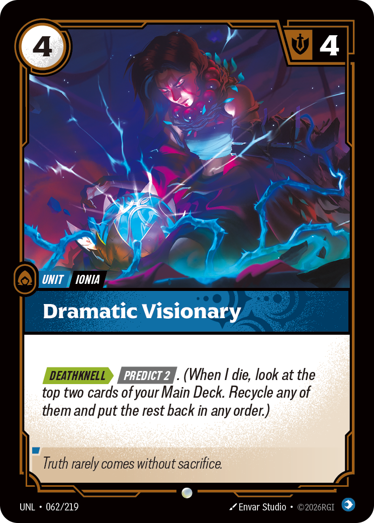 Dramatic Visionary UNL 062/219 Chinese Version
