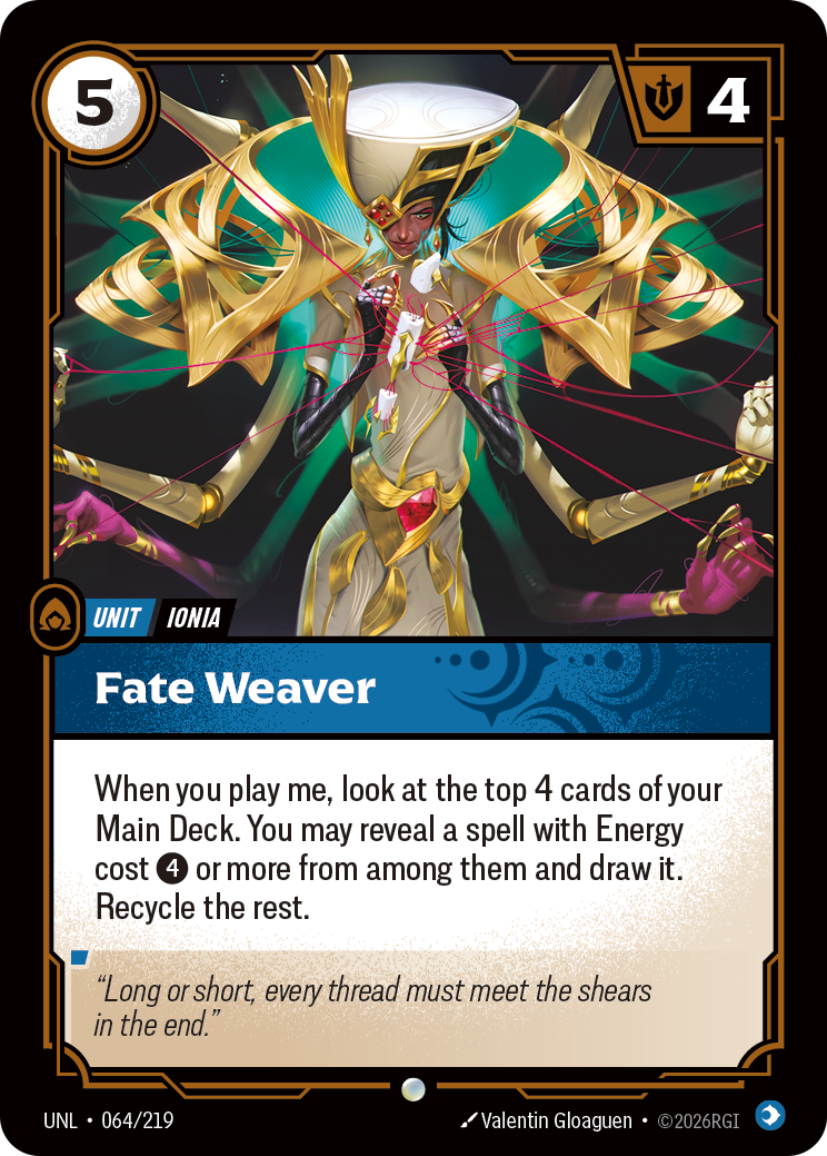 Fate Weaver UNL 064/219 Chinese Version