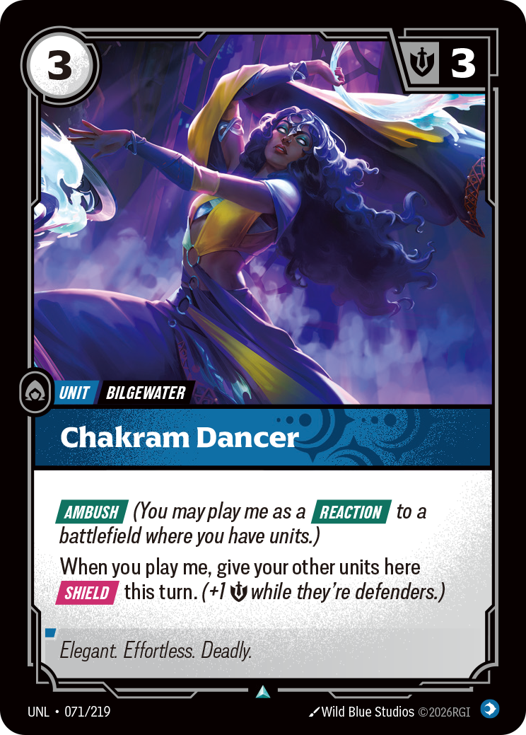 Chakram Dancer UNL 071/219 Chinese Version