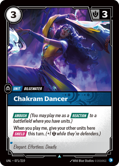 Chakram Dancer UNL 071/219 Chinese Version