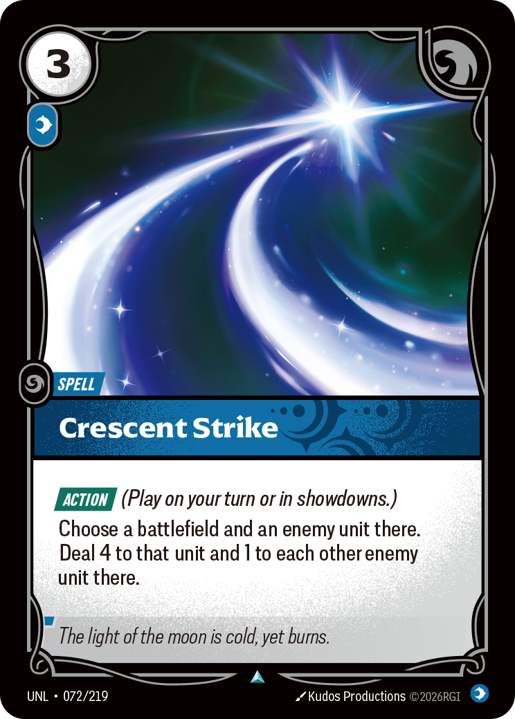Crescent Strike UNL 072/219 Chinese Version