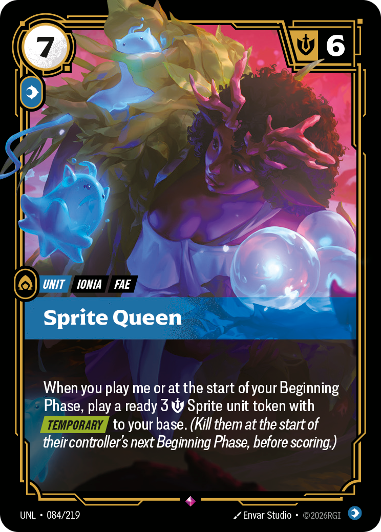 Sprite Queen UNL 084/219 Chinese Version
