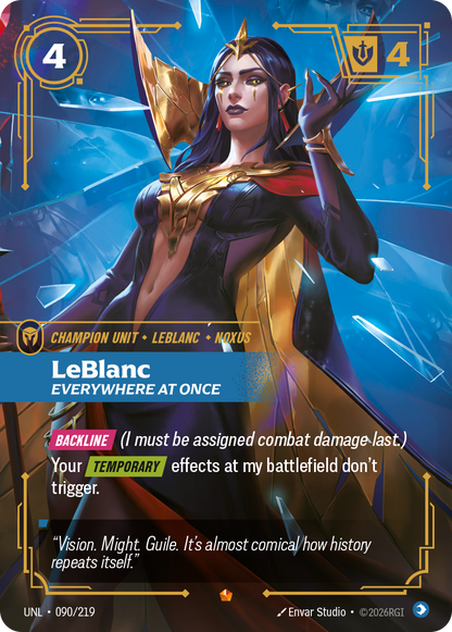 LeBlanc - Everywhere At Once UNL 090/219 Chinese Version