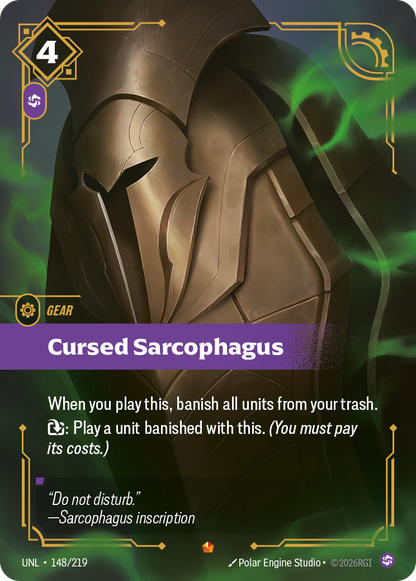 Cursed Sarcophagus UNL 148/219 Chinese Version