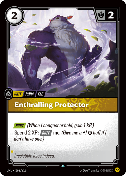Enthralling Protector UNL 162/219 Chinese Version