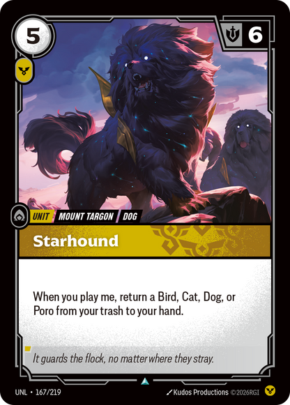 Starhound UNL 167/219 Chinese Version