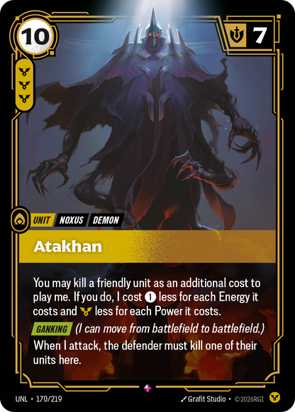 Atakhan UNL 170/219 Chinese Version
