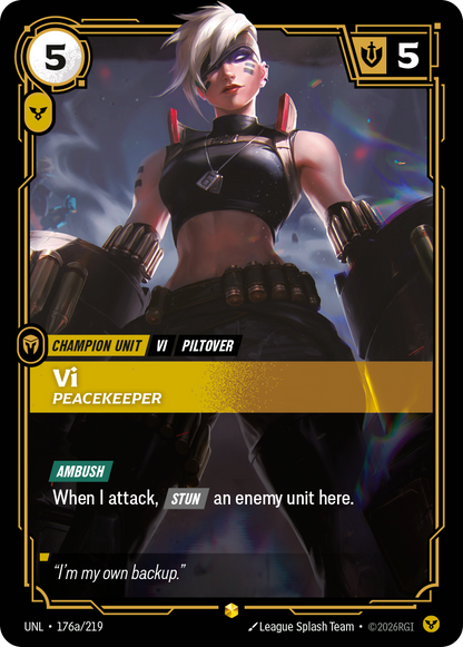 Vi - Peacekeeper UNL 176a/219 Chinese Version