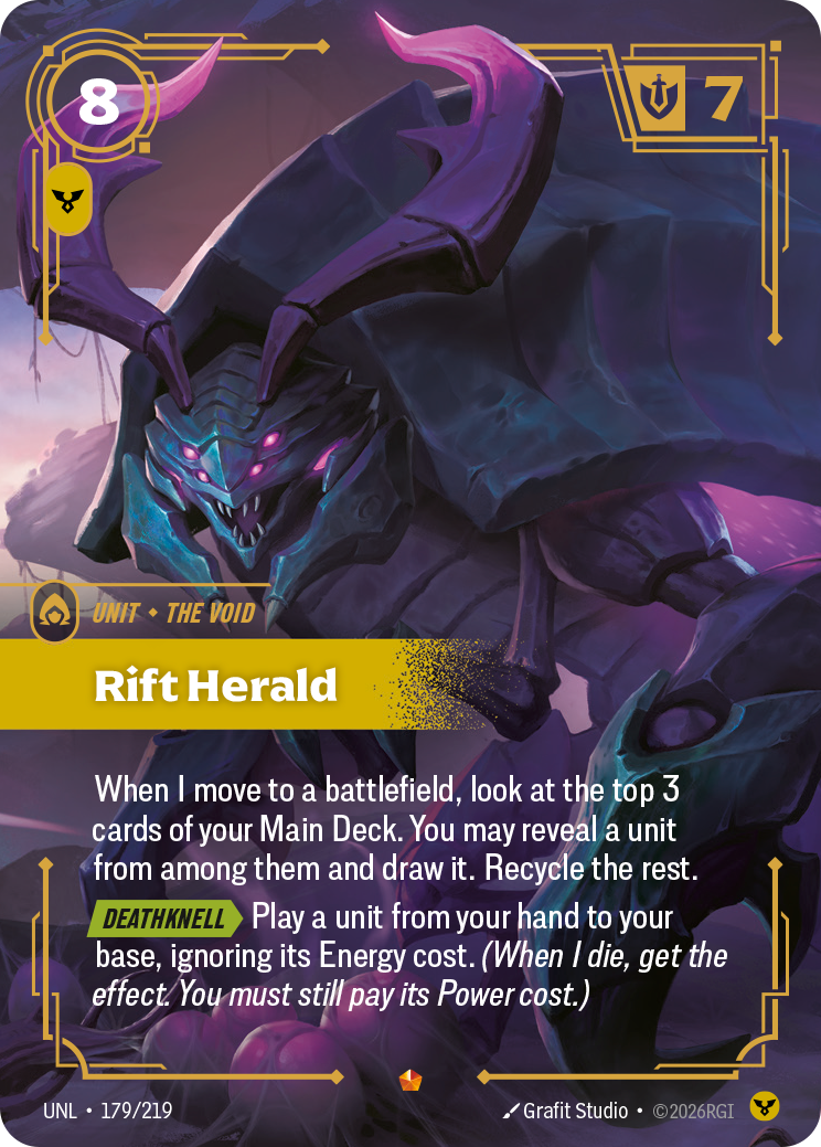 Rift Herald UNL 179/219 Chinese Version