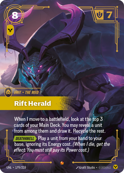 Rift Herald UNL 179/219 Chinese Version