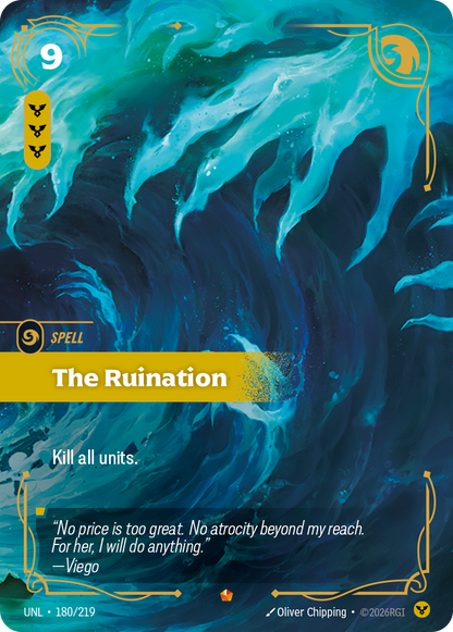 The Ruination UNL 180/219 Chinese Version