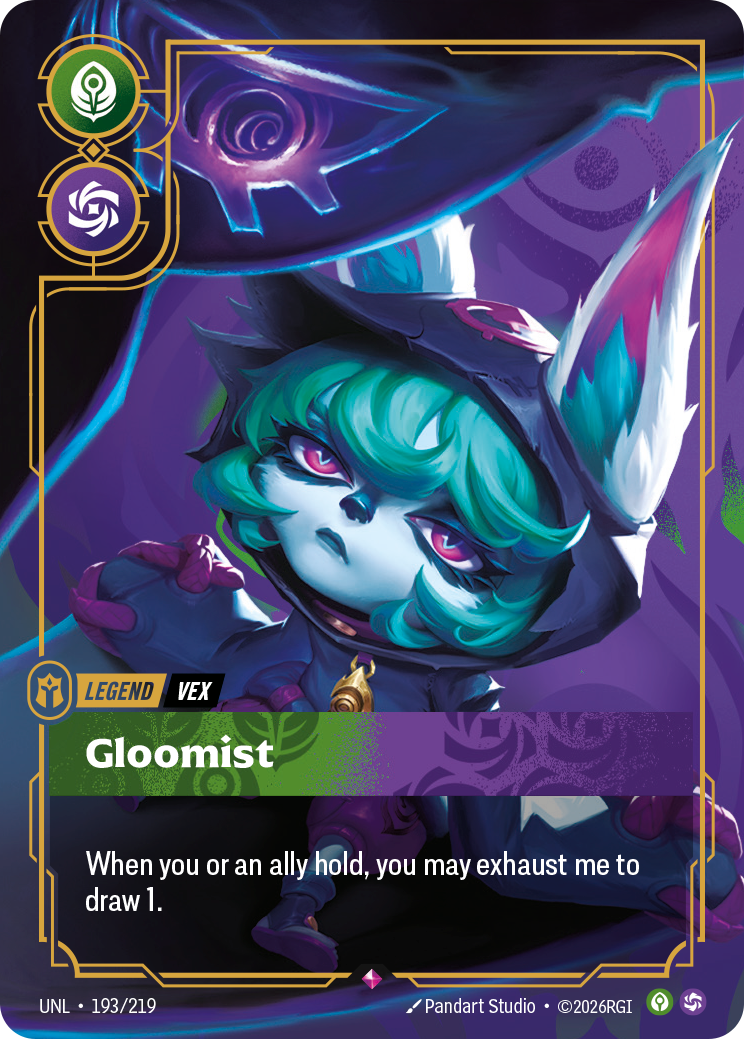 Gloomist - Vex UNL 193/219 Chinese Version