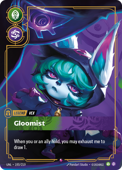 Gloomist - Vex UNL 193/219 Chinese Version