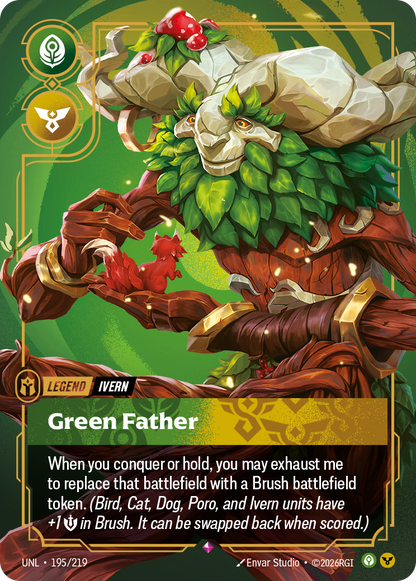 Green Father - Ivern UNL 195/219 Chinese Version