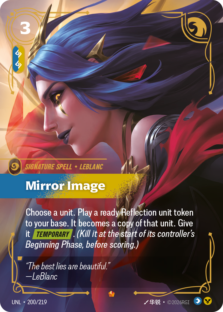 Mirror Image - LeBlanc UNL 200/219 Chinese Version