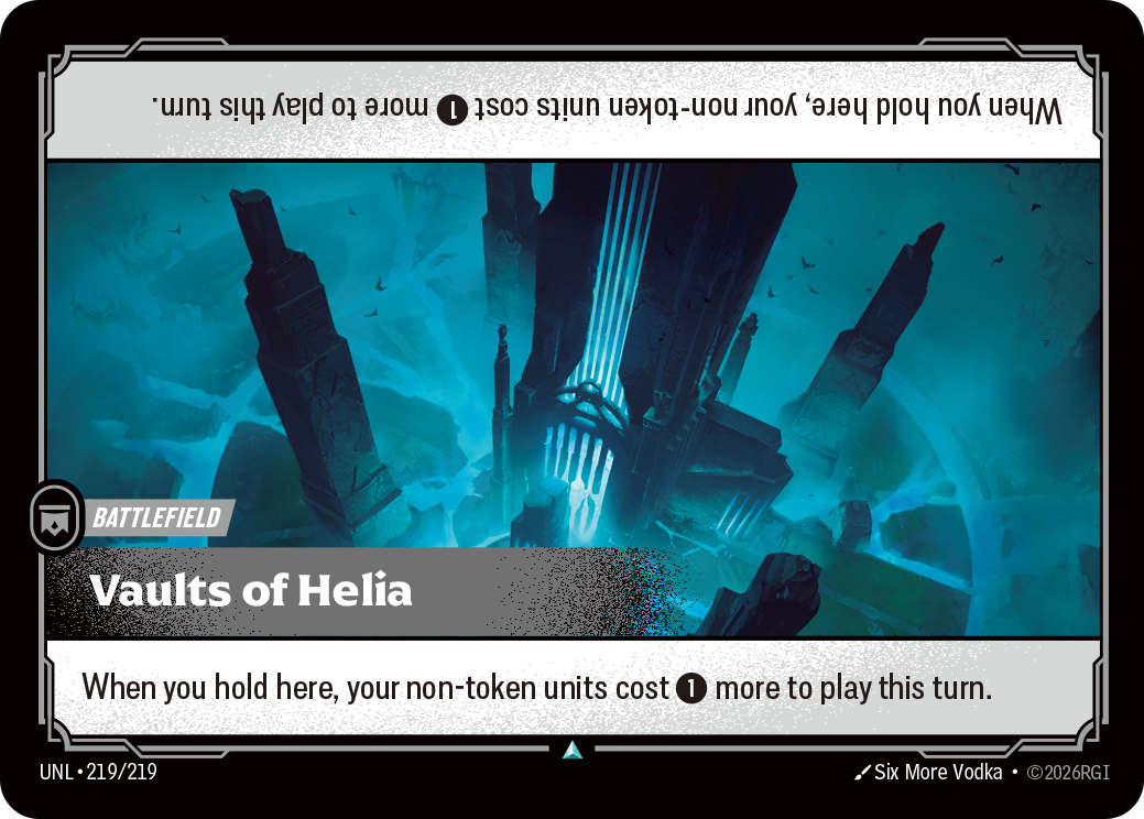 Vaults of Helia UNL 219/219 Chinese Version