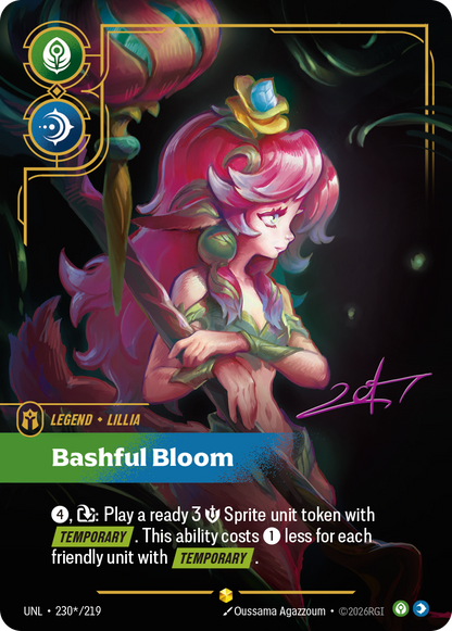 Bashful Bloom - Lillia UNL 230★/219 Chinese Version