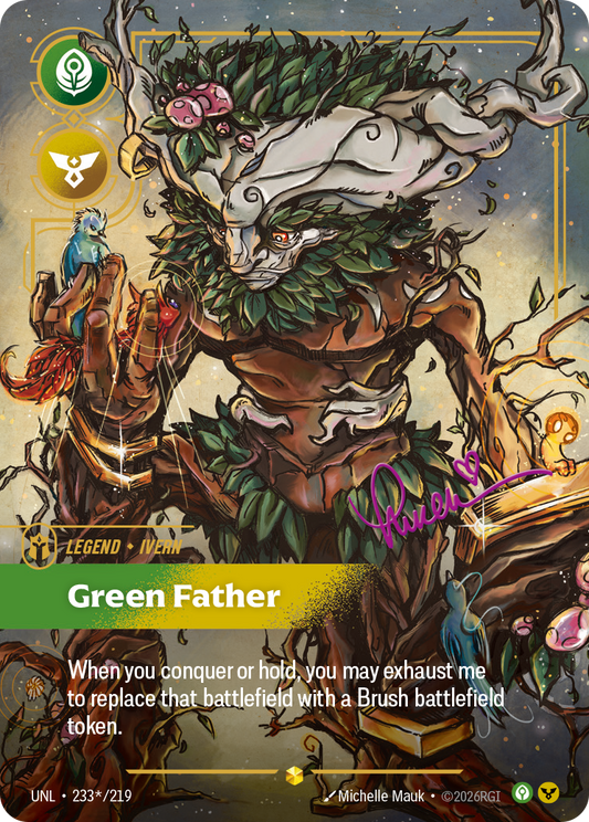 Green Father - Ivern UNL 233★/219 Chinese Version
