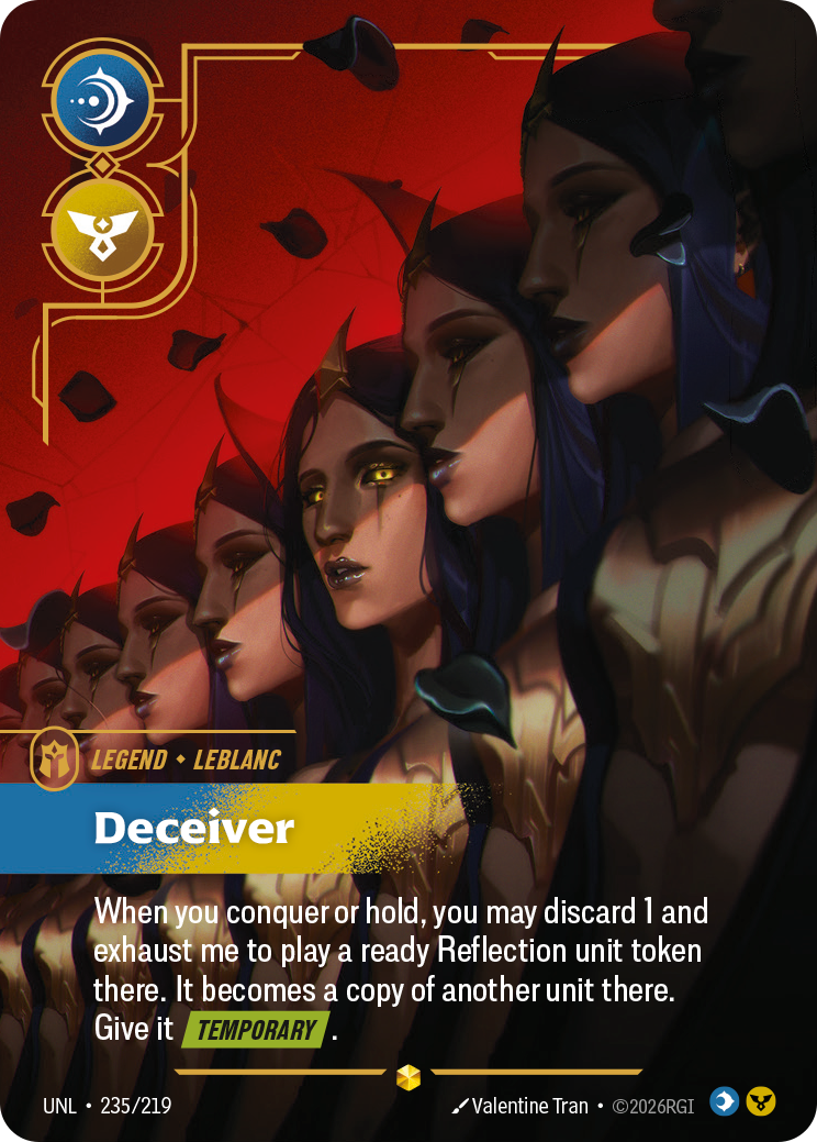 Deceiver - LeBlanc UNL 235/219 Chinese Version