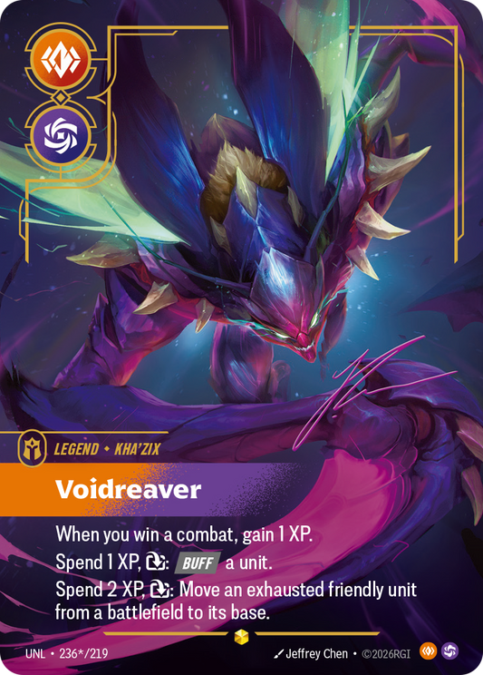Voidreaver - Kha'Zix UNL 236★/219 Chinese Version