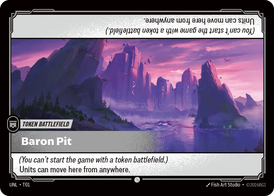 Vanguard Battlefield UNL T01 Chinese Version